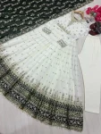 2DESIGNER GEORGETTE EMBROIDERY SEQUENCE WORK WITH FANCY BORDER GOWN BOTTOM WITH DUPATTA FESTIVE WEAR WHOLESALE PRICE ETHNIC GRAMENT (42)