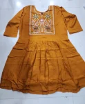 2FANCY RAYON EMBROIDERY WORK ONLY TOP DAILY WEAR WHOLESALE PRICE ETHNIC GARMENT (6)