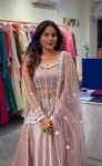 2MODERN RANGOLI SILK EMBROIDERY WORK LEHENGA KOTI WITH DUPATTA PARTY WEAR WHOLESALE PRICE ETHNIC GARMENT (30)