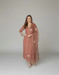 2NEW ARRIVAL RAYON COTTON EMBROIDERY WORK TOP BOTTOM WITH DUPATTA FESTIVE WEAR WHOLESALE PRICE ETHNIC GARMENT (8)