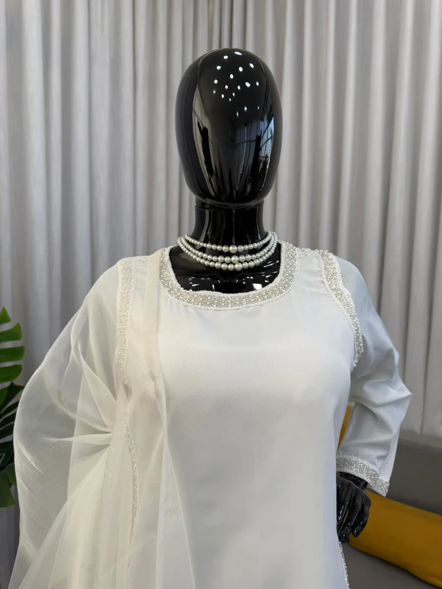 2RICH LOOK NATURAL CREPE BEADS LACE BORDER WORK TOP PALAZZO WITH DUPATTA FESTIVE WEAR WHOLESALE PRICE ETHNIC GARMENT (27)