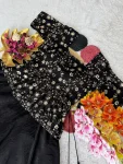 2RICH LOOK SPACE SILK SEQUENCE EMBROIDERY WORK TOP LEHENGA SET WEDDING WEAR WHOLESALE PRICE ETHNIC GARMENT (4)