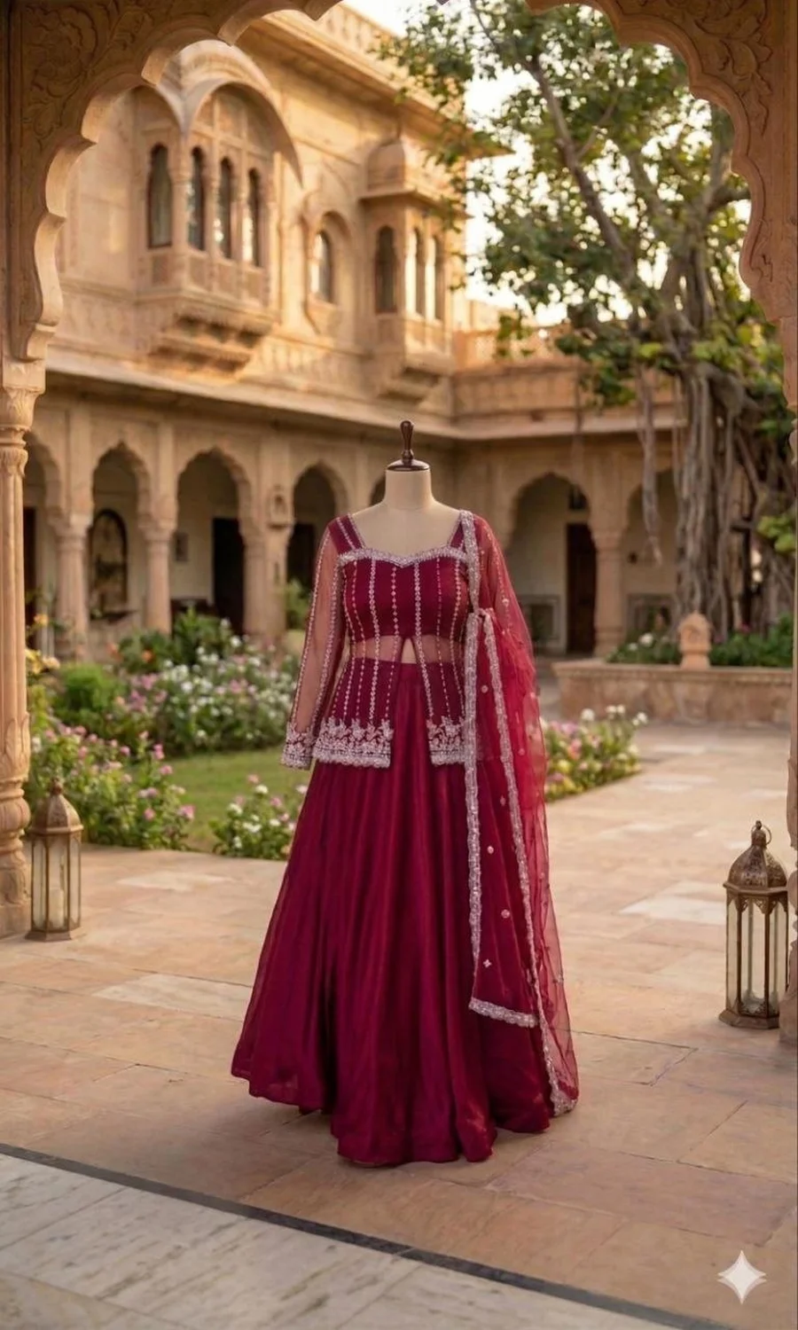 3MODERN RANGOLI SILK EMBROIDERY WORK LEHENGA KOTI WITH DUPATTA PARTY WEAR WHOLESALE PRICE ETHNIC GARMENT (21)