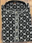 3MODERN RAYON CHIKAN WORK MEN’S KURTA PAYJAMA FESTIVE WEAR WHOLESALE PRICE ETHNIC GARMENT (11)