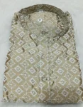 4DESIGNER KHADI SILK SEQUENCE EMBROIDERY CHIKANKARI WORK MEN’S ONLY KURTA FESTIVE WEAR WHOLESALE PRICE ETHNIC GARMENT (14)