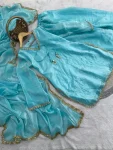 4FANCY FENDY SATIN MIRROR AND MOTI WITH LACE BORDER WORK TOP PALAZZO WITH DUPATTA FESTIVE WEAR WHOLESALE PRICE ETHNIC GARMENT (13)