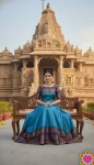 5FANCY SOFT SILK ZARI WEAVING WORK ONLY GOWN FESTIVE WEAR WHOLESALE PRICE ETHNIC GARMENT (1)