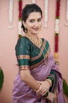 6NEW ARRIVAL TWO TONE SILK ZARI MOTIFS WITH WOVEN CONTRAST ZARI PALLU AND BORDER WORK SAREE WITH UNSTITCHED BLOUSE FESTIVE WEAR WHOLESALE PRICE ETHNIC GARMMENT (17)