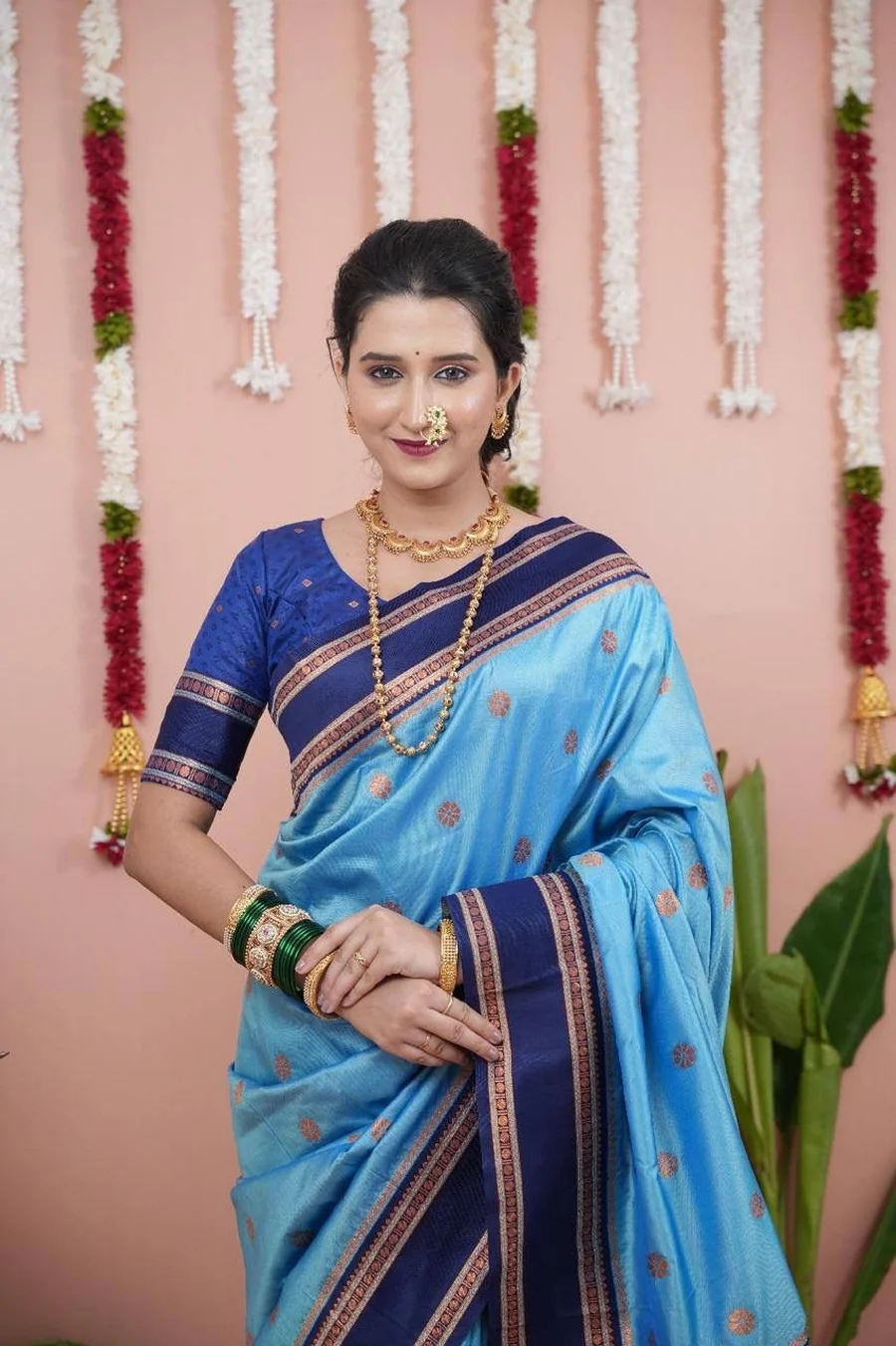 8NEW ARRIVAL TWO TONE SILK ZARI MOTIFS WITH WOVEN CONTRAST ZARI PALLU AND BORDER WORK SAREE WITH UNSTITCHED BLOUSE FESTIVE WEAR WHOLESALE PRICE ETHNIC GARMMENT (53)