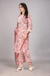 CASUAL POWDER SLUB PRINTED WORK TOP BOTTOM WITH DUPATTA DAILY WEAR WHOLESALE PRICE ETHNIC GARMENT (6)