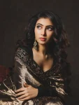 DESGNER SOFT TWILL SEQUENCE AND ZARI EMBROIDERY WORK WITH FANCY LACE BORDER WORK SAREE WITH UNSTITCHED BLOUSE PARTY WEAR WHOLESALE PRICE ETHNIC GARMENT (2)