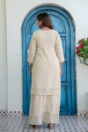 DESIGNER COSMOS SHIMMER ZARDOSI BEADS WORK TOP PALAZZO WITH DUPATTA FESTIVE WEAR WHOLESALE PRICE ETHNIC GARMENT (5)