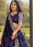 DESIGNER GEORGETTE EMBROIDERY THREAD WORK LEHENGA CHOLI WITH DUPATTA WEDDING WEAR WHOLESALE PRICE ETHNIC GARMENT (4)