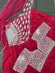 DESIGNER NATURAL CREPE MOTI WORK LEHENGA SAREE WITH STITCHED BLOUSE AND DUPATTA FESTIVE WEAR WHOLESALE PRICE ETHNIC GARMENT (5)
