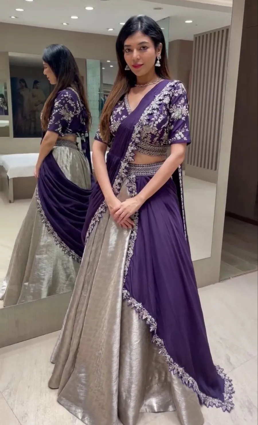 DESIGNER RANGOLI EMBROIDERY WORK LEHENGA CHOLI WITH DUPATTA PARTY WEAR WHOLESALE PRICE ETHNIC GARMENT (1)
