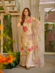 DESIGNER TABBY ORGANZA SILK BRUSH PRINT WITH INTRICATE SEQUENCE WORK TOP PALAZZO WITH DUPATTA FESTIVE WEAR WHOLESALE PRICE ETHNIC GARMENT (16)