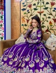 DESIGNER VICHITRA EMBROIDERY CODING SEQUENCE & THREAD WORK LEHENGA CHOLI WITH DUPATTA WEDDING WEAR WHOLESALE PRICE ETHNIC GARMENT (5)