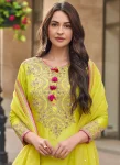 DESIGNER VICHITRA SILK EMBROIDERY SEQUENCE WORK TOP SHARARA WITH DUPATTA FESTIVE WEAR WHOLESALE PRICE ETHNIC GARMENT (1)