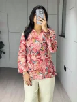 FANCY CAMBRIC COTTON PRINTED WITH FOIL WORK AND BACK SIDE DORI WORK TOP PALAZZO SET DAILY WEAR WHOLESALE PRICE ETHNIC GARMENT (6)