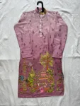 FANCY COTTON CROCHET SEQUENCE WITH DIGITAL PRINT WORK MEN’S KURTA PAYJAMA FESTIVE WEAR WHOLESALE PRICE ETHNIC GARMENT (2)