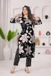 FANCY COTTON DIGITAL PRINT WORK TOP PENT SET CASUAL WEAR WHOLESALE PRICE ETHNIC GARMENT (5)