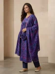FANCY DELTA SILK BANDHANI PRINT WORK TOP BOTTOM WITH DUPATTA FESTIVE WEAR WHOLESALE PRICE ETHNIC GARMENT (6)