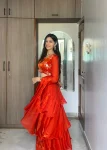 FANCY FENDY SILK THREAD, EMBROIDERY , CODING AND SEQUENCE WORK LEHENGA BLOUSE AND WAIST BELT EXTRA FAILR WEDDING WEAR WHOLESALE PRICE ETHNIC GARMENT (13)
