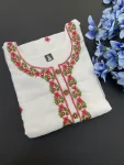 FANCY GEORGETTE BUTTI EMBROIDERY WORK TOP BOTTOM WITH DUPATTA OFFICE WEAR WHOLESALE PRICE ETHNIC GARMENT (5)