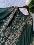 FANCY GEORGETTE SEQUENCE EMBROIDERY WORK TOP PALAZZO WITH SHRUG FESTIVE WEAR WHOLESALE PRICE ETHNIC GARMENT (2)