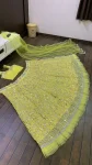 FANCY GEORGETTE ZARI & FOIL PAPER WORK + NET RUFFLE BORDER WORK LEHENGA CHOLI WITH DUPATTA PARTY WEAR WHOLESALE PRICE ETHNIC GARMENT (3)