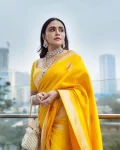 FANCY LICHI SILK WEAVING WORK SAREE WITH UNSTITCHED BLOUSE FUNCTIONAL WEAR WHOLESALE PRICE ETHNIC GARMENT (2)