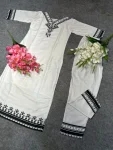 FANCY MUSLIN DIGITAL PRINT WORK TOP PENT SET DAILY WEAR WHOLESALE PRICE ETHNIC GARMENT (4)
