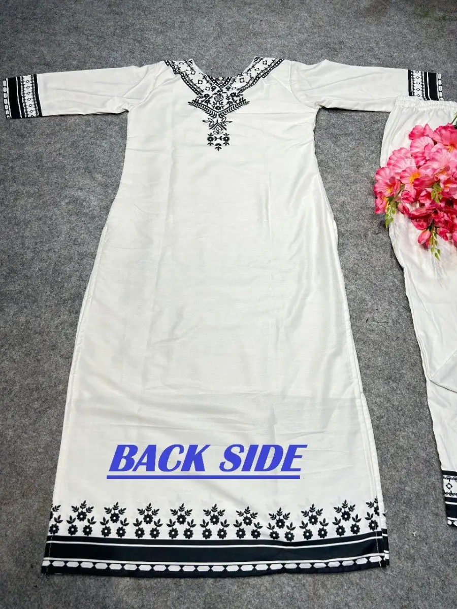 FANCY MUSLIN DIGITAL PRINT WORK TOP PENT SET DAILY WEAR WHOLESALE PRICE ETHNIC GARMENT (16)