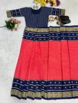 FANCY MYSORE SILK JACQUARD WORK GOWN SAREE FESTIVE WEAR WHOLESALE PRICE ETHNIC GARMENT (5)