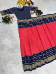 FANCY MYSORE SILK JACQUARD WORK GOWN SAREE FESTIVE WEAR WHOLESALE PRICE ETHNIC GARMENT (5)