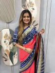 FANCY MYSORE SILK JACQUARD WORK GOWN SAREE FESTIVE WEAR WHOLESALE PRICE ETHNIC GARMENT (5)