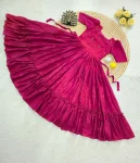 FANCY NC VICHITRA HAND WORK MIDI DRESS DAILY WEAR WHOLESALE PRICE ETHNIC GARMENT (7)