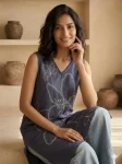 FANCY RAYON PRINTED WORK ONLY KURTI OFFICE WEAR WHOLESALE PRICE ETHNIC GARMENT (2)