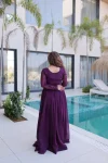 FANCY SILVER CRUNCHY BEADS EMBROIDERY-WORK GOWN FESTIVE WEAR WHOLESALE PRICE ETHNIC GARMENT (23)