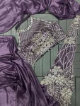 FANCY STAR GEORGETTE EMBROIDERY SEQUENCE WORK READY TO WEAR SAREE WITH STITCHED BLOUSE WEDDING WEAR WHOLESALE PRICE ETHNIC GARMENT (6)