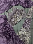 FANCY STAR GEORGETTE EMBROIDERY SEQUENCE WORK READY TO WEAR SAREE WITH STITCHED BLOUSE WEDDING WEAR WHOLESALE PRICE ETHNIC GARMENT (6)