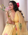 FANCY TABBY ORGANZA SILK DIGITAL PRINT AND KHATLI WORK SAREE WITH UNSTITCHED BLOUSE PARTY WEAR WHOLESALE PRICE ETHNIC GARMENT (7)