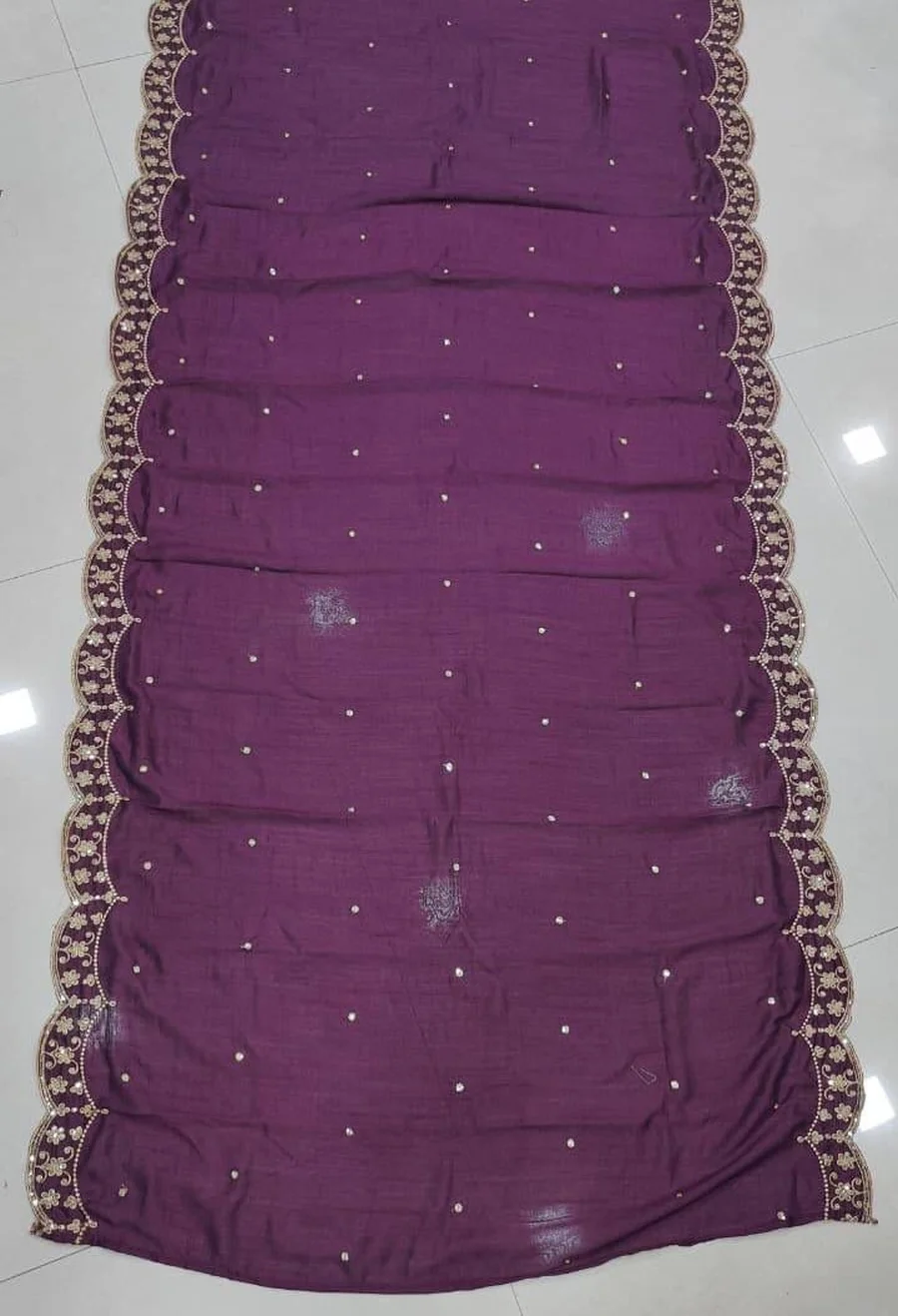 FANCY VICHITRA SILK EMBROIDERY THREAD WORK TOP LEHENGA WITH DUPATTA FESTIVE WEAR WHOLESALE PRICE ETHNIC GARMENT (1)