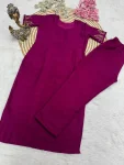 FANCY VICHITRA SILK HAND WORK TOP PENT SET DAILY WEAR WHOLESALE PRICE ETHNIC GARMENT (7)