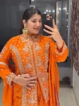 MODERN CHINON SILK MULTI THREAD EMBROIDERY WITH SEQUENCE WORK TOP LEHENGA WITH DUPATTA FESTIVE WEAR WHOLESALE PRICE ETHNIC GARMENT (1)
