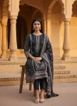 MODERN COTTON PRINT WITH EMBROIDERY SEQUENCE WORK TOP BOTTOM WITH DUPATTA DAILY WEAR WHOLESALE PRICE ETHNIC GARMENT (3)