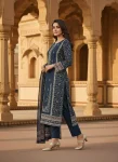 MODERN COTTON PRINT WITH EMBROIDERY SEQUENCE WORK TOP BOTTOM WITH DUPATTA DAILY WEAR WHOLESALE PRICE ETHNIC GARMENT (3)