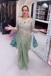 MODERN CREPE EMBROIDERY SEQUENCE WORK READY TO WEAR SAREE WITH STITCHED BLOUSE PARTY WEAR WHOLESALE PRICE ETHNIC GARMENT (1)