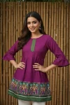 MODERN DELTA SILK SOLID PLAIN TOP PINK