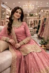MODERN FENDY SILK EMBROIDERY SEQUENCE WORK TOP LEHENGA WITH DUPATTA WEDDING WEAR WHOLESALE PRICE ETHNIC GARMENT (13)